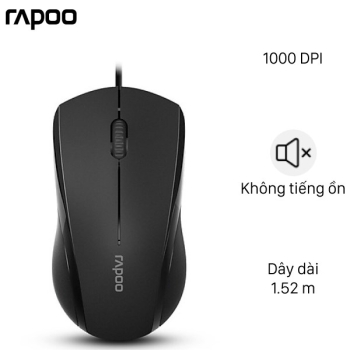 Chuột Có dây Silent Rapoo N1200